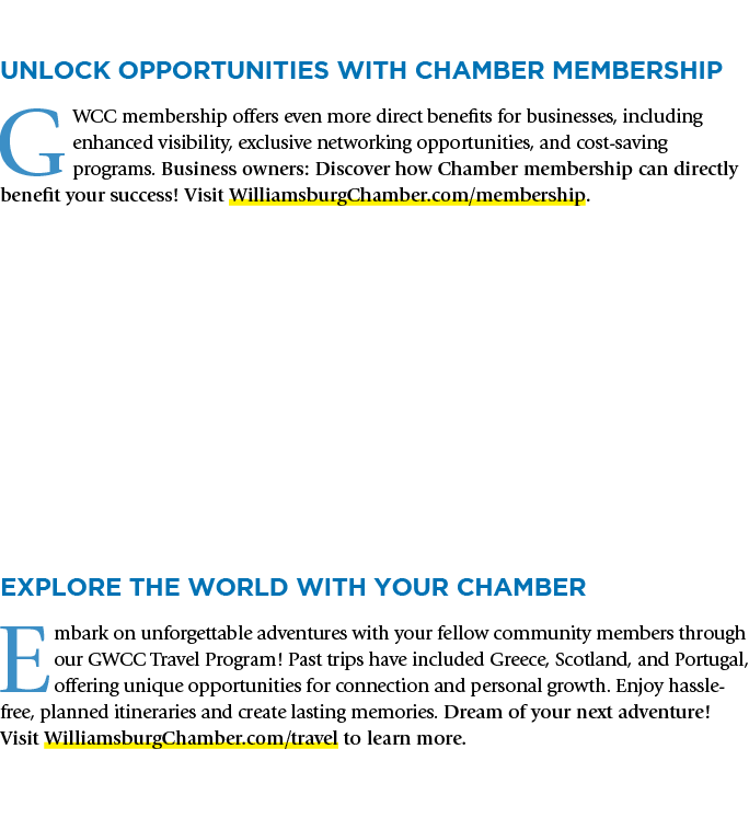 Unlock Opportunities with Chamber Membership GWCC membership offers even more direct benefits for businesses, includi...