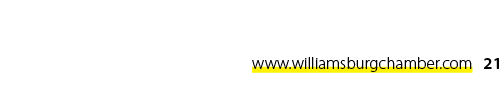 www.williamsburgchamber.com 21