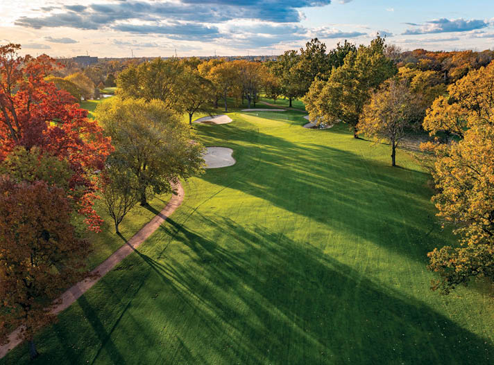 golf course photographed on Wednesday October 27, 2021 ©Charles Cherney Photography