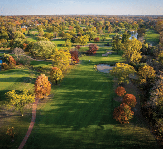 Photography of the Glencoe Golf Course on Monday October 20, 2024 ©Charles Cherney Photography