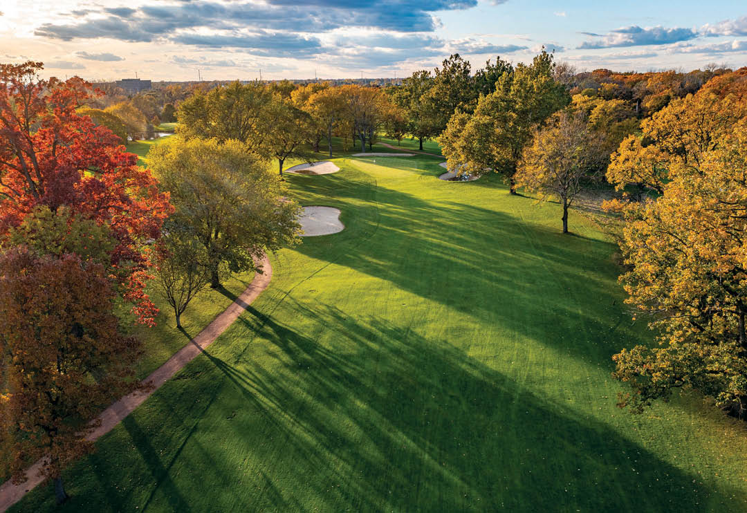 golf course photographed on Wednesday October 27, 2021 ©Charles Cherney Photography