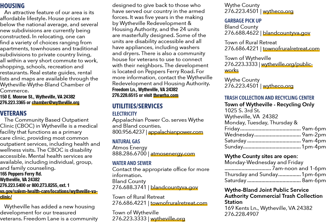 Housing An attractive feature of our area is its affordable lifestyle. House prices are below the national average, a...