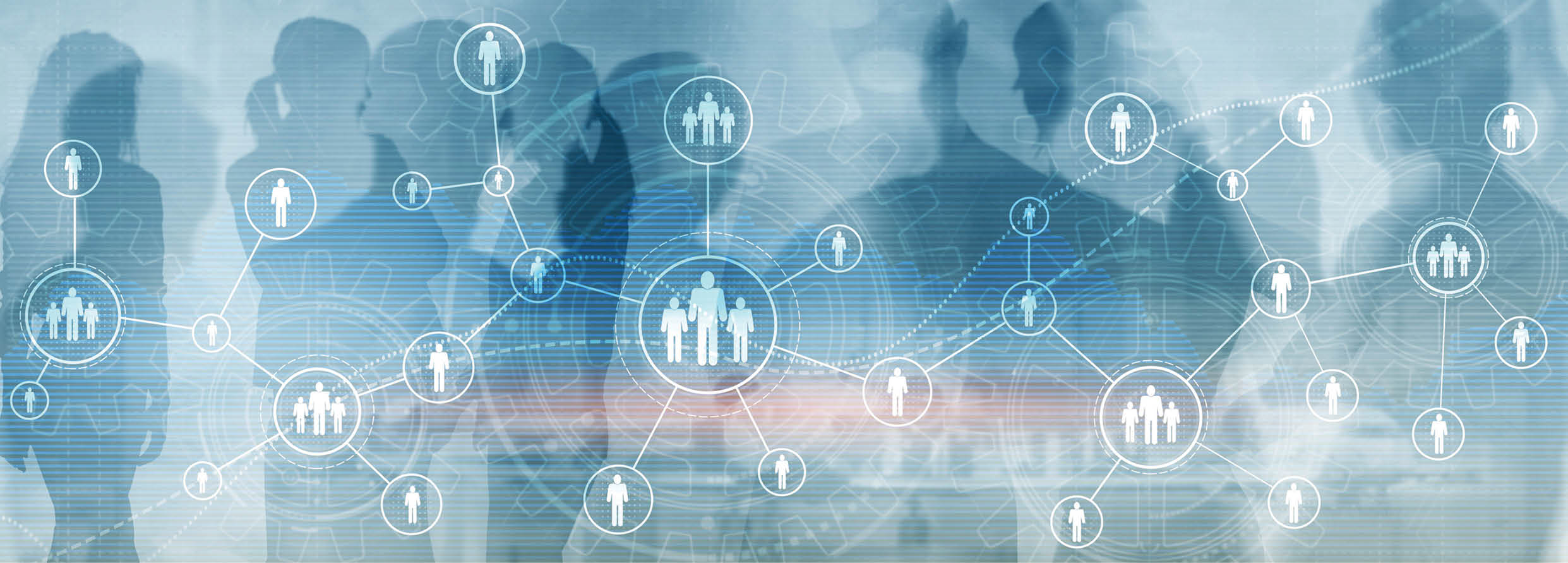 HR Human Resources Business concept mixed media 2023.
