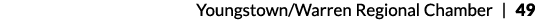 Youngstown/Warren Regional Chamber | 49