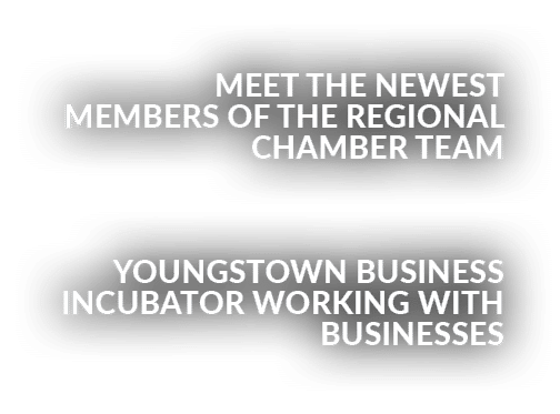 Meet the Newest Members of the Regional Chamber Team YOUNGSTOWN BUSINESS INCUBATOR Working with businesses 