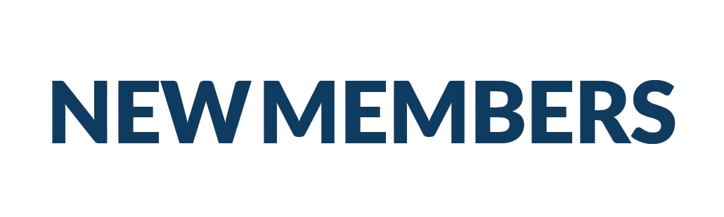 NEW MEMBERS