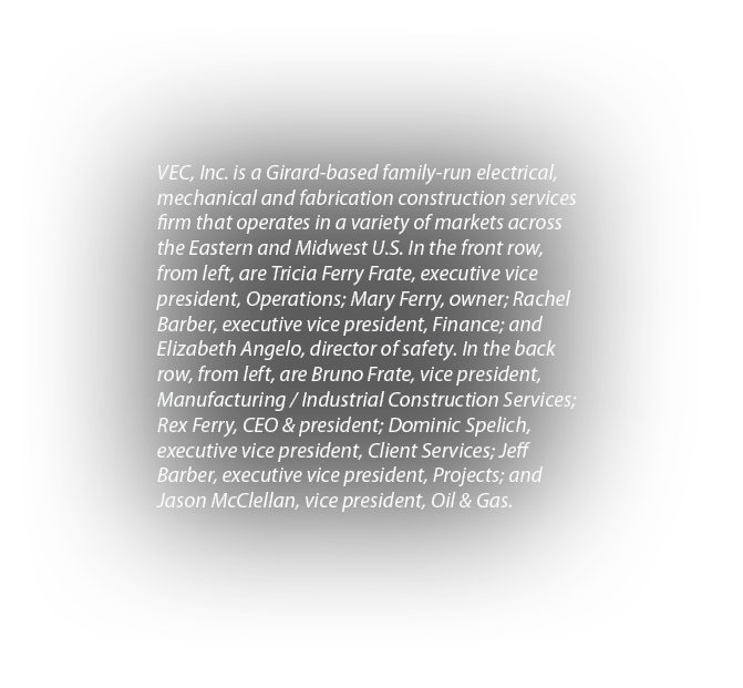 VEC, Inc. is a Girard based family run electrical, mechanical and fabrication construction services firm that operate...