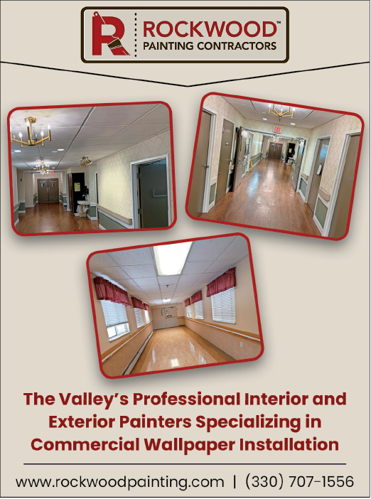 Rockwood Painting Contractors advertisement for their professional interior and exterior painters. AI generated content