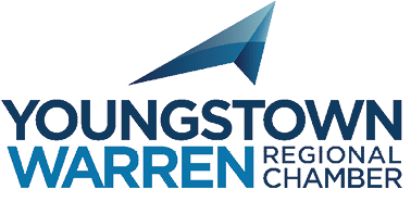 A logo for the Youngstown Warren Regional Chamber. Description generated by AI