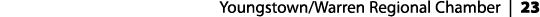 Youngstown/Warren Regional Chamber | 23