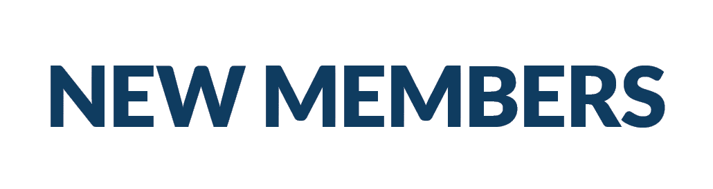 NEW MEMBERS