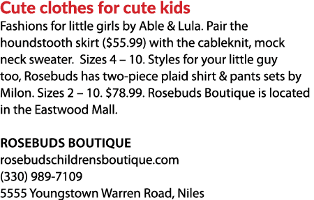 Cute clothes for cute kids Fashions for little girls by Able & Lula. Pair the houndstooth skirt ($55.99) with the cab...