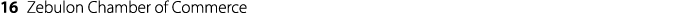 16 Zebulon Chamber of Commerce
