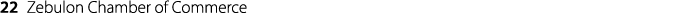 22 Zebulon Chamber of Commerce