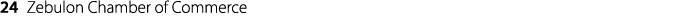 24 Zebulon Chamber of Commerce