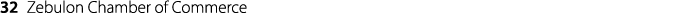 32 Zebulon Chamber of Commerce