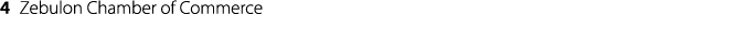 4 Zebulon Chamber of Commerce
