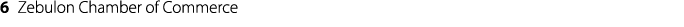 6 Zebulon Chamber of Commerce